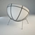 São Paulo Bowl Chair Set 3D model small image 3