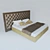 Elegant Enya Bed by Porada 3D model small image 2