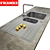 Franke Argos Stainless Steel Sink 3D model small image 2