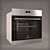 Electrolux EOB3311AOX Oven: Compact and Powerful 3D model small image 1