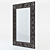 Elegant Spanish Arabesque Mirror 3D model small image 1