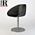 Minimalist Leather Chair: Riva1920 3D model small image 1