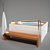 Duravit Blue Moon: Stylish Bath Tub 3D model small image 1