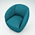 Expressive Elegance: Ditre Armchair 3D model small image 2