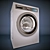 Efficient Bosch Washer for Ultimate Cleaning 3D model small image 1