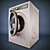 Efficient Bosch Washer for Ultimate Cleaning 3D model small image 2