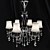 Petala Crystal Chandelier WL1028-06 3D model small image 2