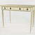 Elegant Melange Terina Console 3D model small image 1