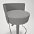 Rhythmic MIJI Bongo Barstool 3D model small image 3