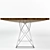 Modloft Curzon Dining Table 3D model small image 1