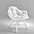 Luxury Leather Armchair | Palma 3D model small image 2