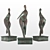 Primitive Dance Sculpture 3D model small image 1