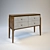 Sleek Urban Console Table 3D model small image 1