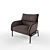 Sleek Lounge Chairs by DePadova 3D model small image 2