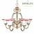 Elegant Hinkley Cello Chandelier 3D model small image 1