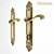 Elegant Melodia Door Handle 3D model small image 2