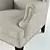 Elegant Eichholtz Chair: Frank Sinatra 3D model small image 3