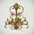 Elegant Crystal Wall Sconce 3D model small image 1