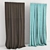 Elegant Window Drapes 3D model small image 3