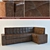 Madrid Sofa: Stylish and Functional 3D model small image 1