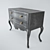 Vintage Chest: Elegant Storage Solution 3D model small image 2