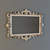 ART Design Carved Frame Mirror 3D model small image 1