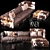 Cosy Comfort Sofa 3D model small image 2