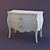 Multifunctional Bedside Table 3D model small image 1