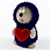 Heartfelt Hedgehog: Crocheted Cuteness 3D model small image 1