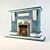 Decorative Fireplace: Height 1500mm 3D model small image 1