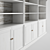 Retro Chic Bookshelf 3D model small image 3