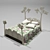 Cute Dreamland Kids Bed 3D model small image 1