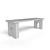 Outdoor Park Bench 3D model small image 3