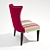 Elegant Kalli Dining Chair 3D model small image 2