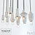 Toscot Battersea Pendant Lights 3D model small image 1