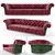 Modern Modular Sofa: Inspired by Mustapha3D 3D model small image 1