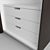 Italian-inspired Hanging Wardrobe 3D model small image 2