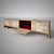 African Dreams TV Cabinet 3D model small image 1