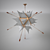 Title: Starburst Sputnik Chandelier 3D model small image 1