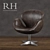 Luxury Leather Chair: Devon 3D model small image 1