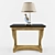 Lucienne Monique Lamp & Console: Elegant French Design 3D model small image 1