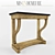 Lucienne Monique Lamp & Console: Elegant French Design 3D model small image 2