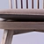 Oak High Back Outdoor Chair | InOut 721 by Gervasoni 3D model small image 3