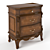 I DOGI Bedside Table DG232 3D model small image 1