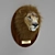 Majestic Lion Trophy 3D model small image 1