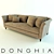 Donghia Monaco Sofa: Elegant Comfort for your Home 3D model small image 1