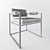 Modern Elegance: Milo Baughman Dining Chair 3D model small image 3