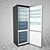 Neff 3DS Max Vray Refrigerator 3D model small image 2