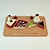 Exquisite Sushi Tray Set 3D model small image 1