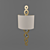 Elegant Vaughan Colvara Wall Light 3D model small image 1